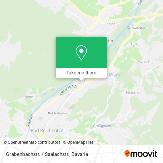 Grabenbachstr. / Saalachstr. map