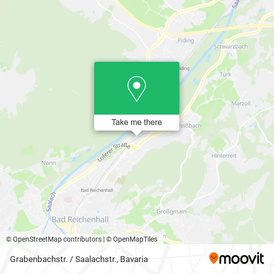 Карта Grabenbachstr. / Saalachstr.