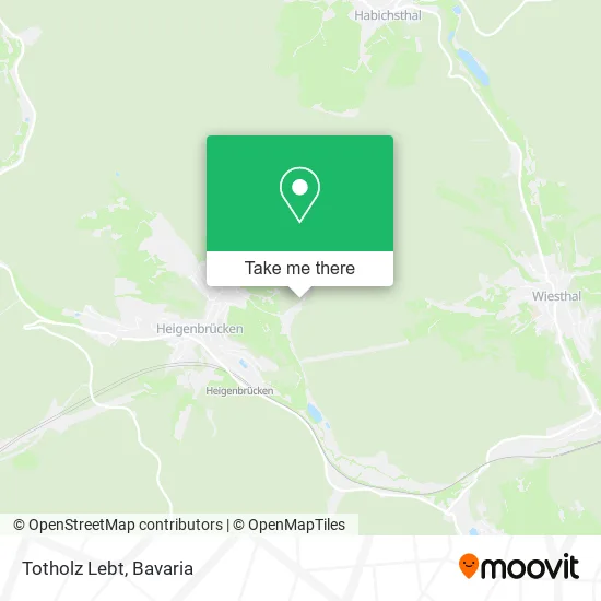 Карта Totholz Lebt