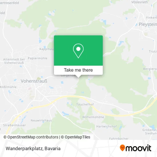 Карта Wanderparkplatz