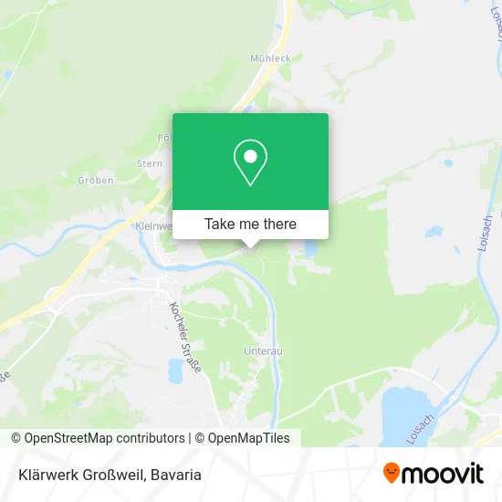 Карта Klärwerk Großweil