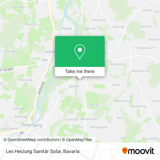 Карта Lex Heizung Sanitär Solar
