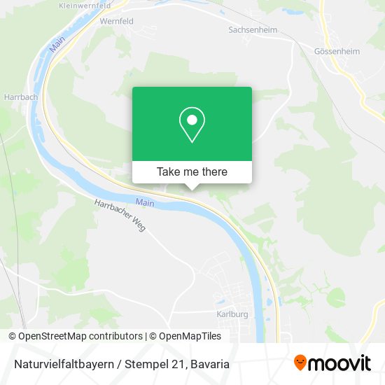 Naturvielfaltbayern / Stempel 21 map