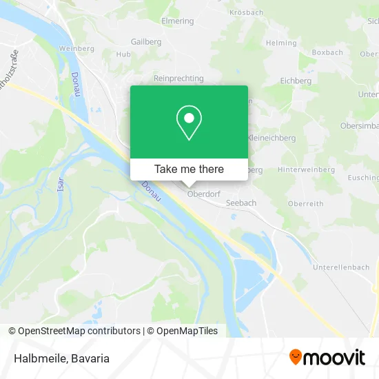 Карта Halbmeile