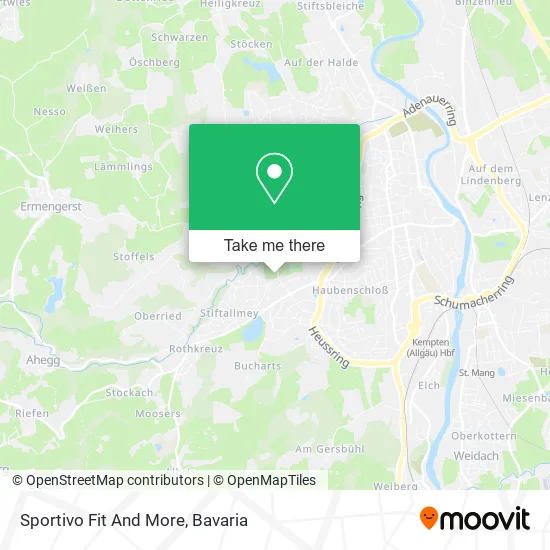 Карта Sportivo Fit And More