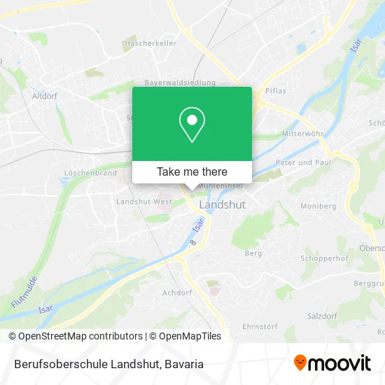 Карта Berufsoberschule Landshut