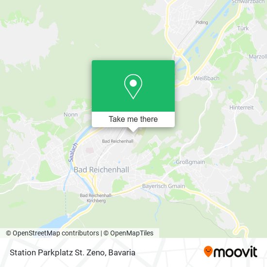 Station Parkplatz St. Zeno map