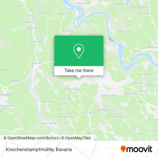 Knochenstampfmühle map