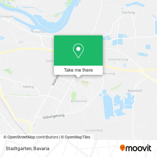 Карта Stadtgarten