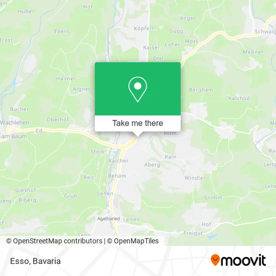 Карта Esso