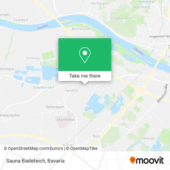 Карта Sauna Badeteich