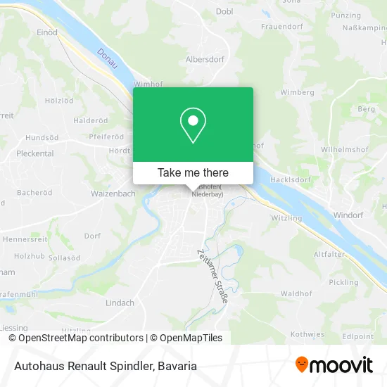 Карта Autohaus Renault Spindler