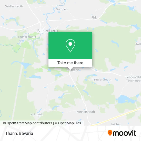 Карта Thann