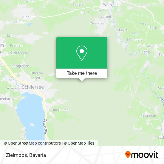Карта Zielmoos