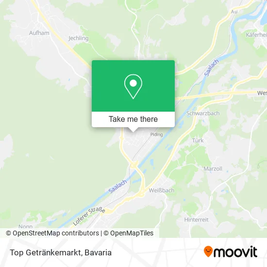 Карта Top Getränkemarkt