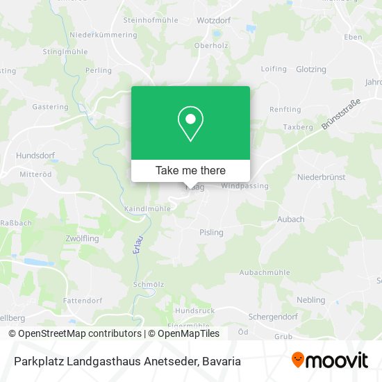 Карта Parkplatz Landgasthaus Anetseder