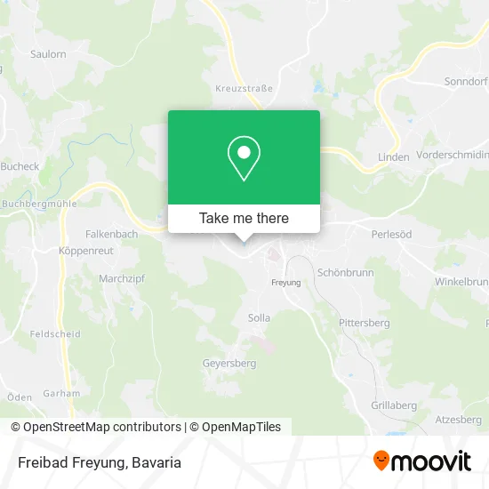 Карта Freibad Freyung