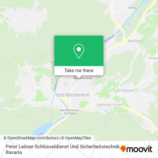 Peter Leitner Schlüsseldienst Und Sicherheitstechnik map