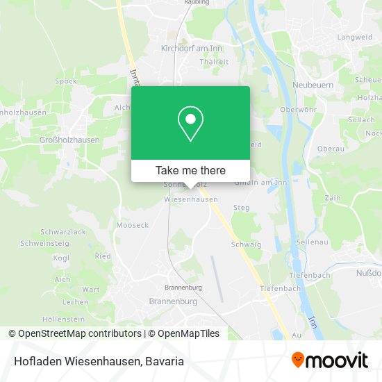 Hofladen Wiesenhausen map