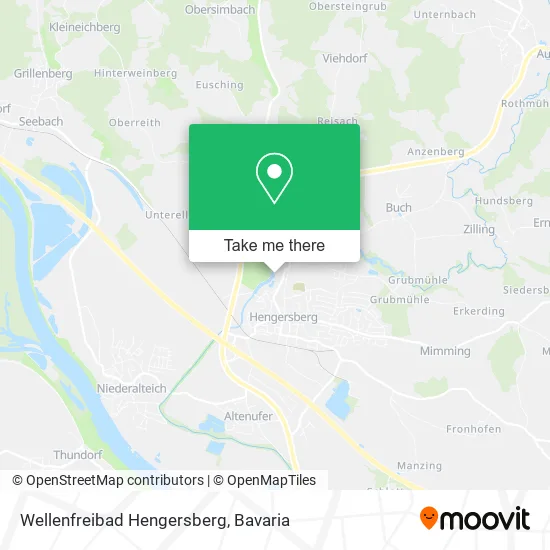 Карта Wellenfreibad Hengersberg