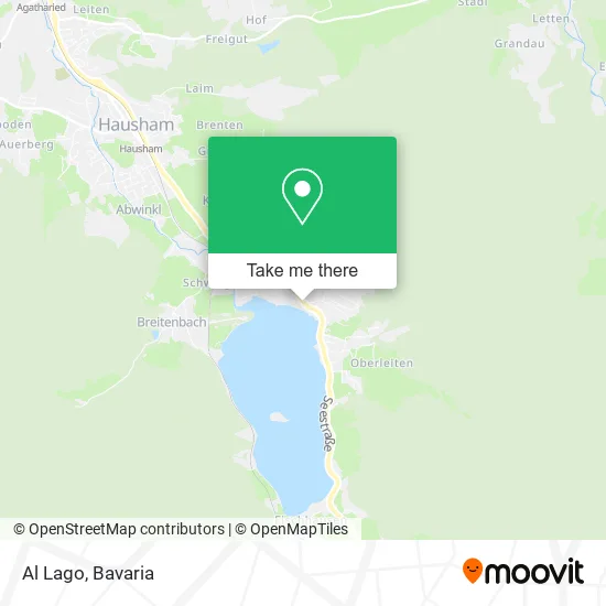 Карта Al Lago