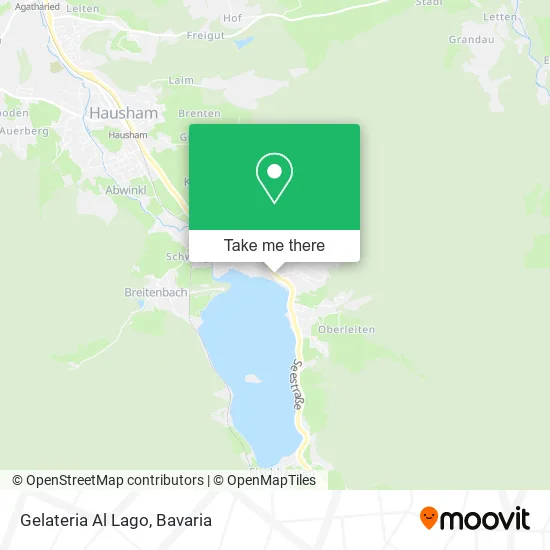 Карта Gelateria Al Lago