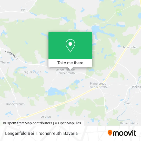Карта Lengenfeld Bei Tirschenreuth