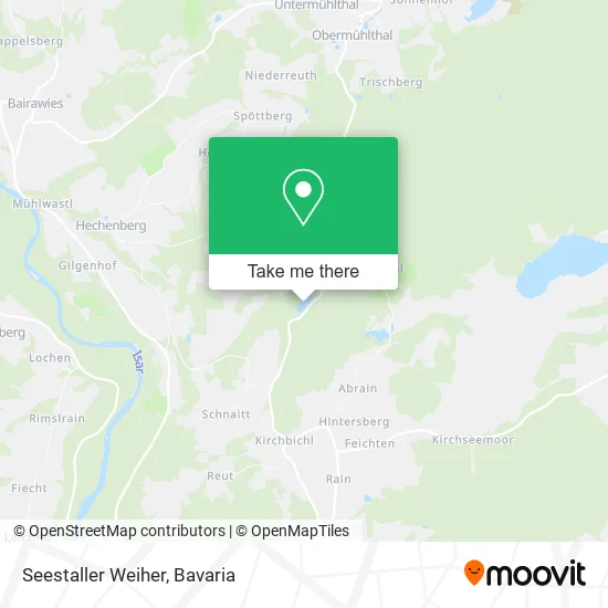 Карта Seestaller Weiher