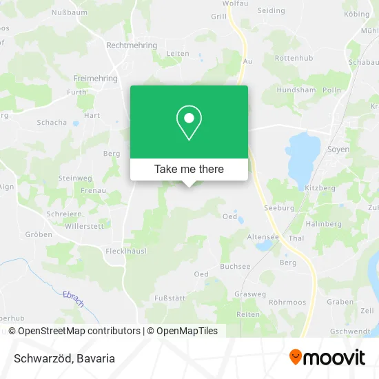 Карта Schwarzöd