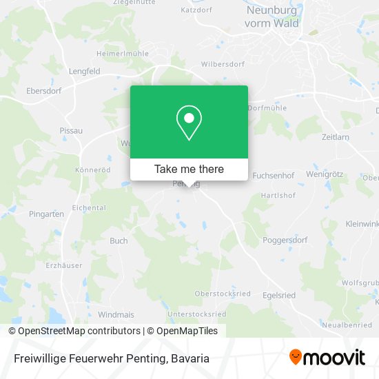 Freiwillige Feuerwehr Penting map