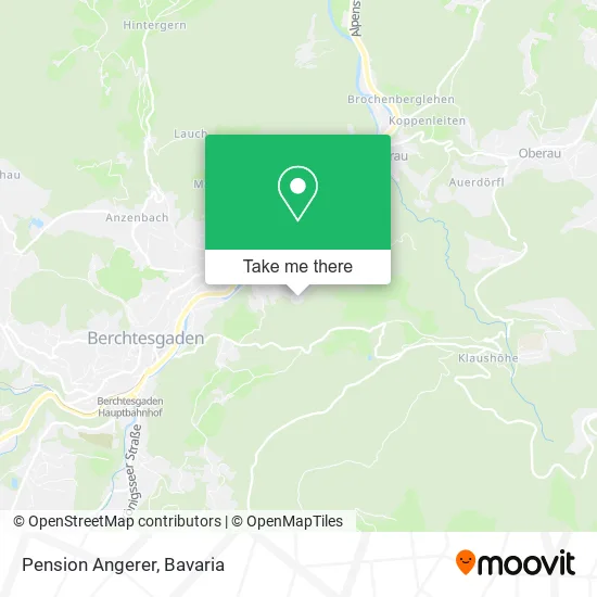 Карта Pension Angerer