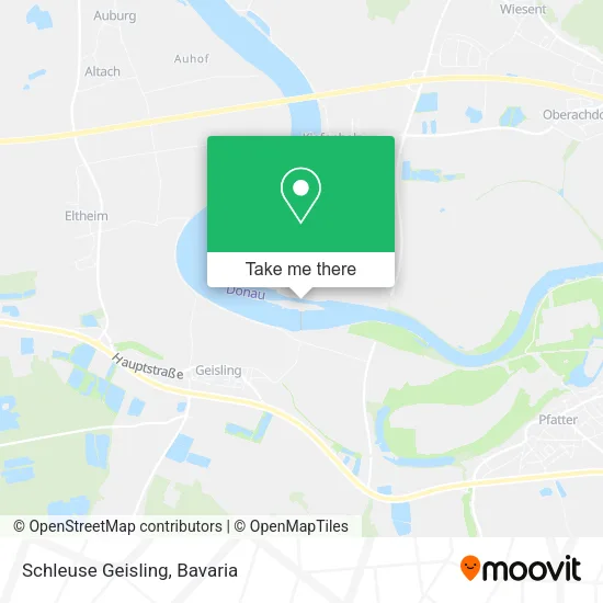 Карта Schleuse Geisling