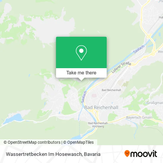 Карта Wassertretbecken Im Hosewasch