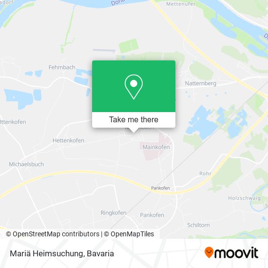 Карта Mariä Heimsuchung
