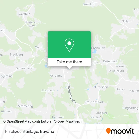 Карта Fischzuchtanlage