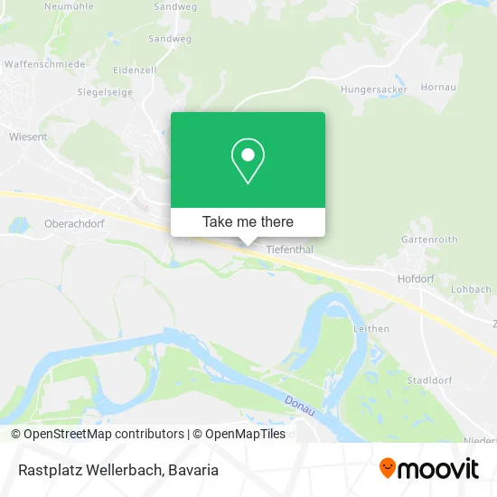 Карта Rastplatz Wellerbach