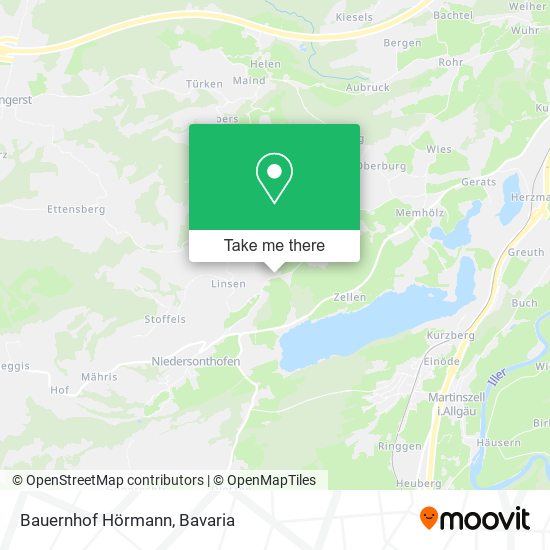 Bauernhof Hörmann map