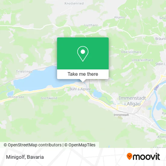Карта Minigolf