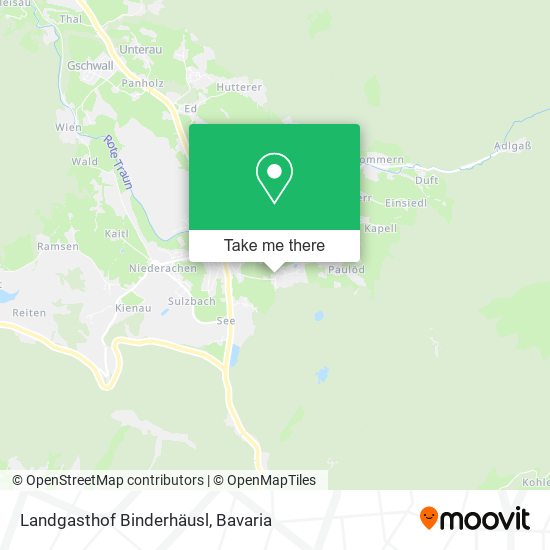 Landgasthof Binderhäusl map