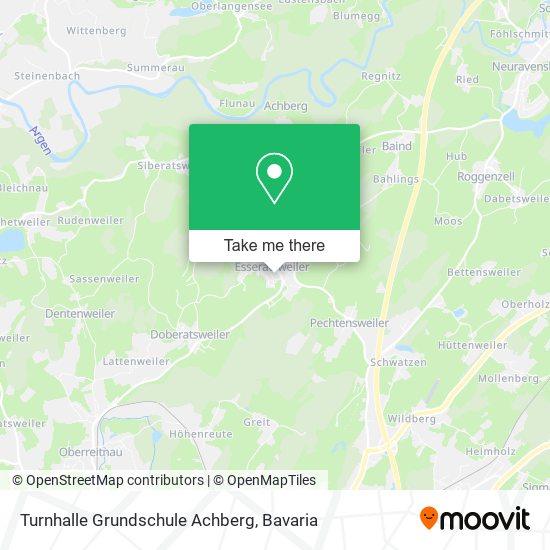 Turnhalle Grundschule Achberg map