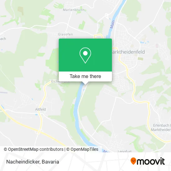Карта Nacheindicker