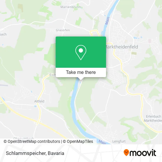 Карта Schlammspeicher