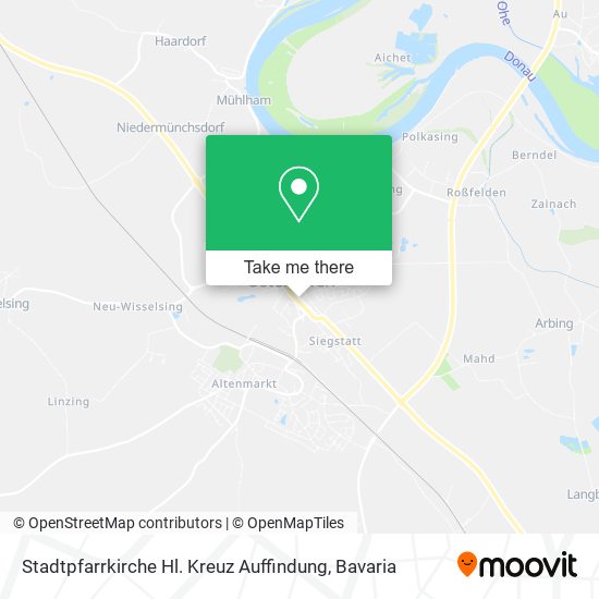 Stadtpfarrkirche Hl. Kreuz Auffindung map