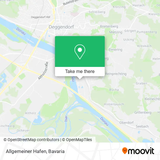 Карта Allgemeiner Hafen