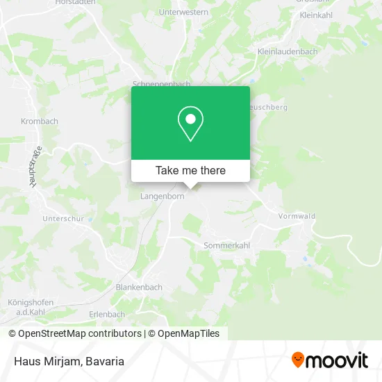 Карта Haus Mirjam