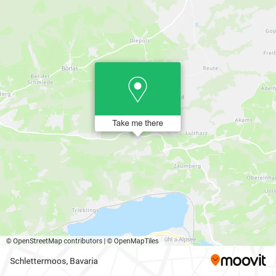 Карта Schlettermoos