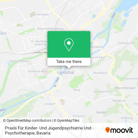 Praxis Für Kinder- Und Jugendpsychiatrie Und -Psychotherapie map