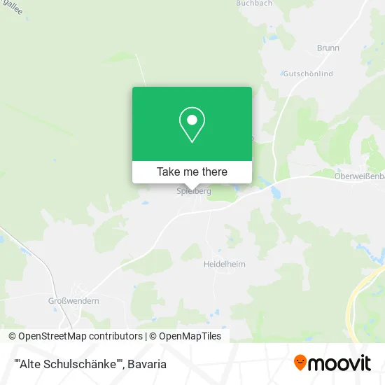 Карта ""Alte Schulschänke""