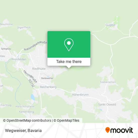 Карта Wegweiser