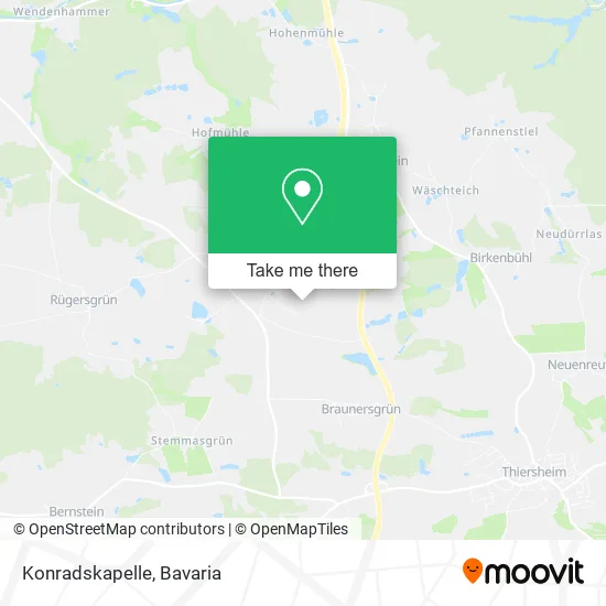 Карта Konradskapelle